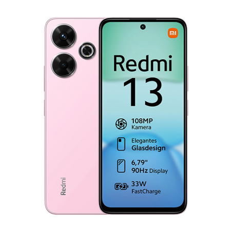 Xiaomi Redmi 13 4G Dual Sim 8GB RAM 256GB - Pink EU
