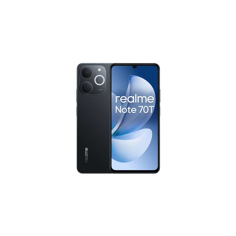 Realme Note 70T Dual Sim 4GB RAM 128GB - Black
