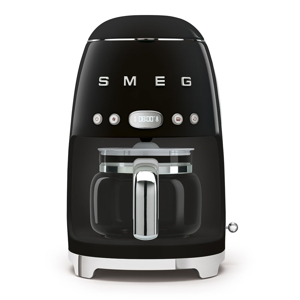 SMEG DRIP COFFEE MAKER 50´STYLE BLACK DCF02BLEU