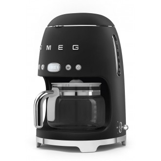 SMEG DRIP COFFEE MAKER 50´STYLE BLACK MATTE DCF02BLMEU