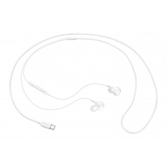 SAMSUNG EARPHONES IN-EAR CABLE USB-C MICROPHONE VOL. CONTROL WHITE BY AKG EO-IC100BWEGEU
