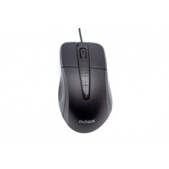 Nilox MOUSB1001 mouse Ufficio Mano destra Ottico 1000 DPI - (Nilox MOUSB1001 mouse Ufficio Mano destra Ottico 1000 DPI)
