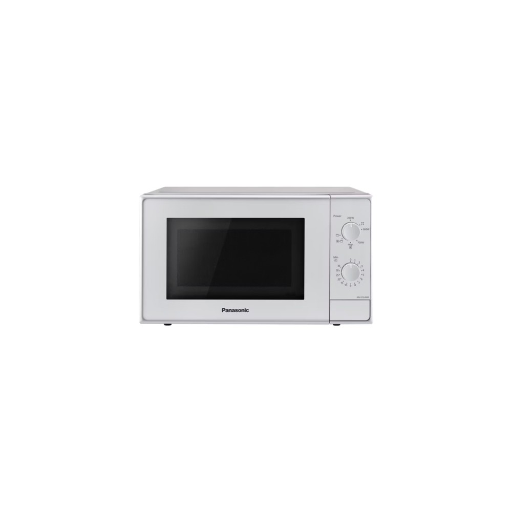 Panasonic Microonde compatto 20L NN-K12JMMEPG grill, argento - (Panasonic NN-K12 Argento Microonde con grill Superficie piana 20
