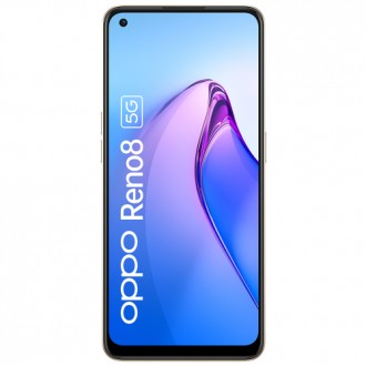 OPPO 8 5G Shimmer Gold - (OPPO Reno 8 16,3 cm (6.4") Doppia SIM Android 12 USB tipo-C 8 GB 256 GB 4500 mAh Oro)