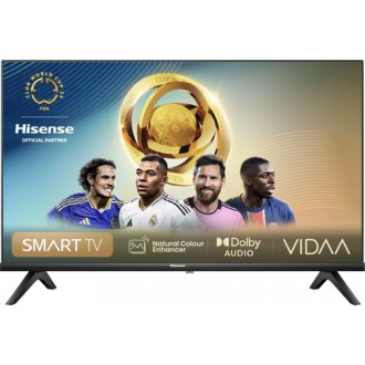 Hisense Smart TV 32" HD Ready 32A4N - (Hisense 32A4N TV 81,3 cm (32") Smart TV Wi-Fi Nero 200 cd/m²)