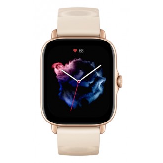 Amazfit GTS 3 4,45 cm (1.75") AMOLED 42 mm Digitale 390 x 450 Pixel Touch screen Avorio GPS (satellitare) - (Amazfit GTS 3 4,45