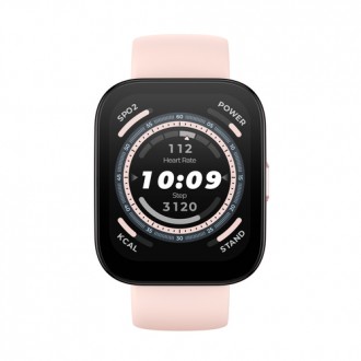Amazfit Bip 5 4,85 cm (1.91") TFT 45.9 mm Digitale 320 x 380 Pixel Touch screen Rosa GPS (satellitare) - (Amazfit Bip 5 4,85 cm