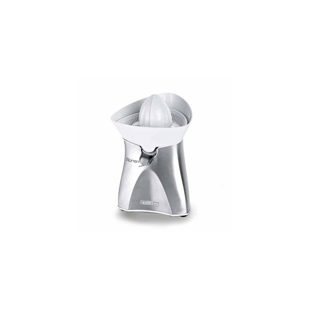 Ariete 407 Spremì Metal - Spremiagrumi elettrico - movimento rotatorio alternato - doppio cono - 60 Watt - Argento - (Ariete 040