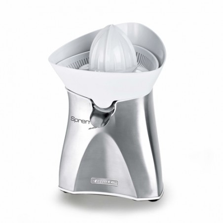 Ariete 407 Spremì Metal - Spremiagrumi elettrico - movimento rotatorio alternato - doppio cono - 60 Watt - Argento - (Ariete 040