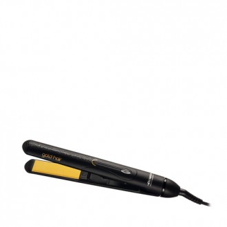 Ariete 8143 Gold Hair - Piastra per Capelli in Ceramica - Capelli Lisci, Onde e Ricci - Anti-Crespo - Temperatura Costante - Blo