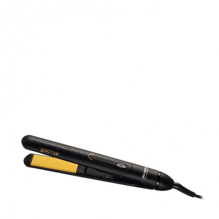 Ariete 8143 Gold Hair - Piastra per Capelli in Ceramica - Capelli Lisci, Onde e Ricci - Anti-Crespo - Temperatura Costante - Blo