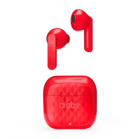 SBS TWS Air Free Cuffie True Wireless Stereo (TWS) In-ear Musica e Chiamate Base di ricarica Rosso - (SBS TWS Air Free Cuffie Tr