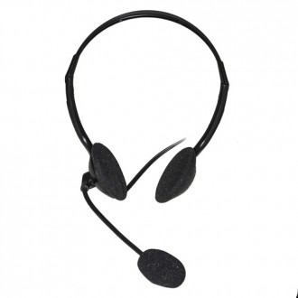 Link Accessori LKHS03 cuffia e auricolare Cablato A Padiglione Musica e Chiamate Nero - (Link Accessori LKHS03 cuffia e auricola