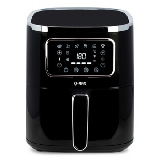 JOCCA Friggitrice ad aria 5 LT - (JOCCA Q-Max Singolo 5 L Indipendente 1450 W Friggitrice ad aria calda Nero)