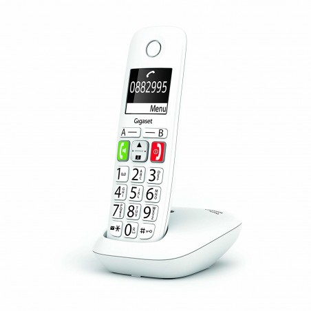 GIGASET WIRELESS PHONE E290 WHITE (S30852-H2901-D202)