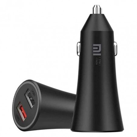 XIAOMI MI CHARGER 37W DUAL-PORT CAR BLACK GDS4147GL