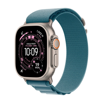 Watch Apple Watch Ultra 3 (2025) LTE 49mm Titanium Case with Alpine Loop Medium - Blue