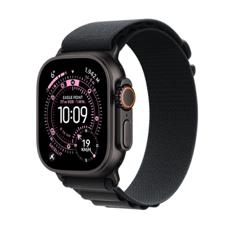 Watch Apple Watch Ultra 3 (2025) LTE 49mm Titanium Case with Alpine Loop Medium - Black