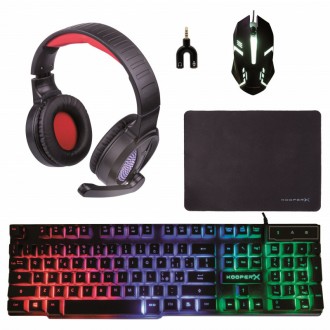 MEDION P81016 GAMING BOX MOUSE+TASTIERA+CUFFIE+TAPPETINO