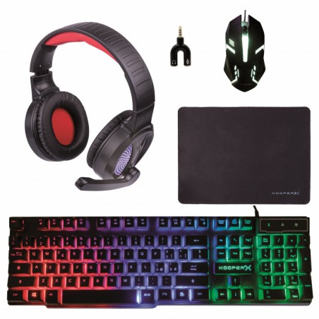 MEDION P81016 GAMING BOX MOUSE+TASTIERA+CUFFIE+TAPPETINO