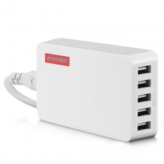 NOONTEC CARICABATTERIE POWA USB HUB 50W WHITE
