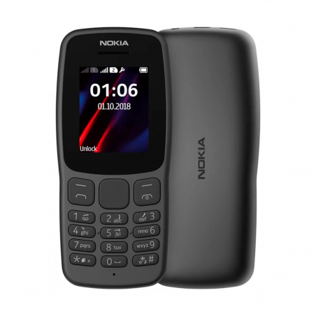 NOKIA 106 TA-1114 DS 4GB BLACK OEM