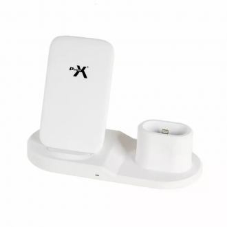 POWERX BASE CARICA WIRELESS 3IN1 SP-45 WHITE