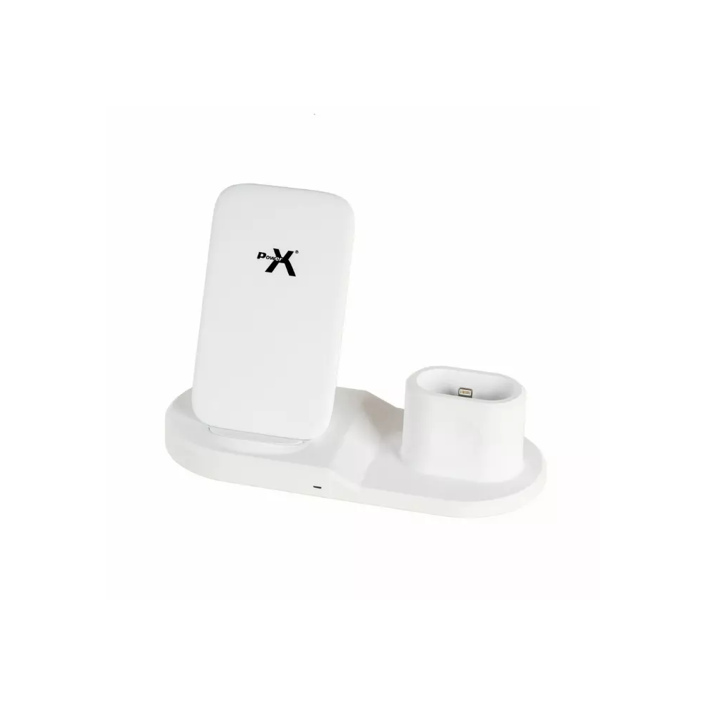 POWERX BASE CARICA WIRELESS 3IN1 SP-45 WHITE