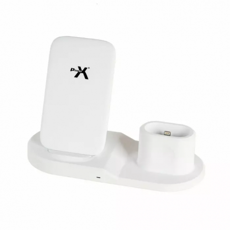 POWERX BASE CARICA WIRELESS 3IN1 SP-45 WHITE