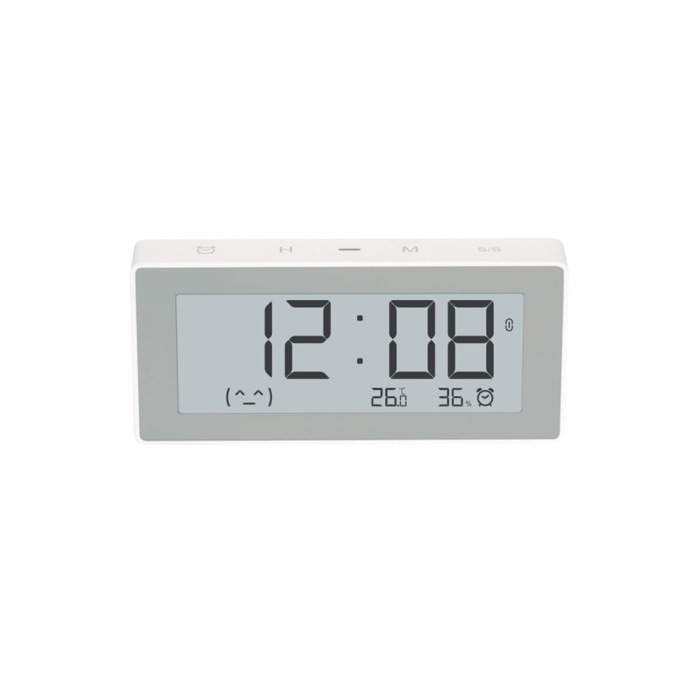 XIAOMI TEMPERATURE AND HUMIDITY MONITOR CLOCK WHITE BHR5435GL