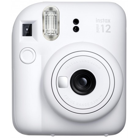 FUJIFILM INSTAX MINI CAMERA 12 CLAY-WHITE