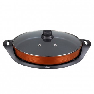 JATA ELECTRIC PAELLA PAN GLASS LID 38CM DIAMETER 5CM DEPTH 2000W JEPE1639