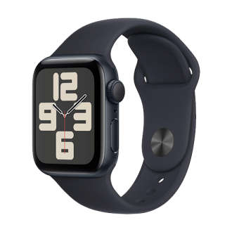 APPLE WATCH SE 3 GPS 44MM MIDNIGHT ALUMINIUN CASE WITH MIDNIGHT SPORT BAND S/M MEHN4MP/A