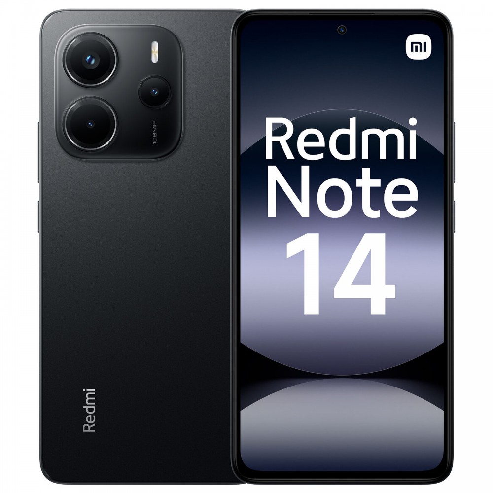 XIAOMI REDMI NOTE 14 8+128GB DS 4G MIDNIGHT BLACK NFC OEM