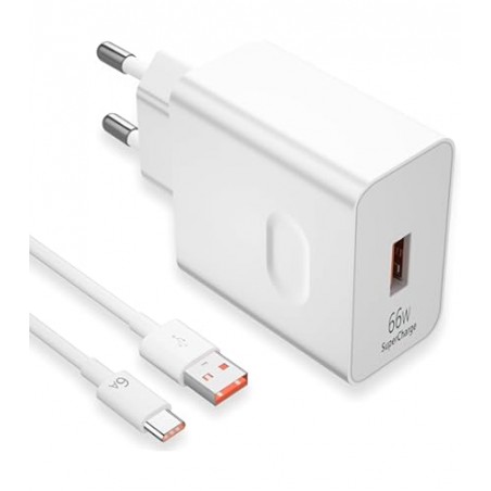 HONOR SUPERCHARGE POWER ADAPTER 2 MAX ( 66W ) WHITE