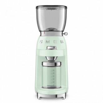 SMEG COFFEE GRINDER 50STYLE PASTEL GREEN CGF03PGEU'