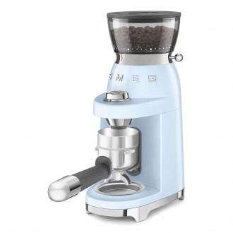 SMEG COFFEE GRINDER 50STYLE PASTEL BLUE CGF03PBEU'