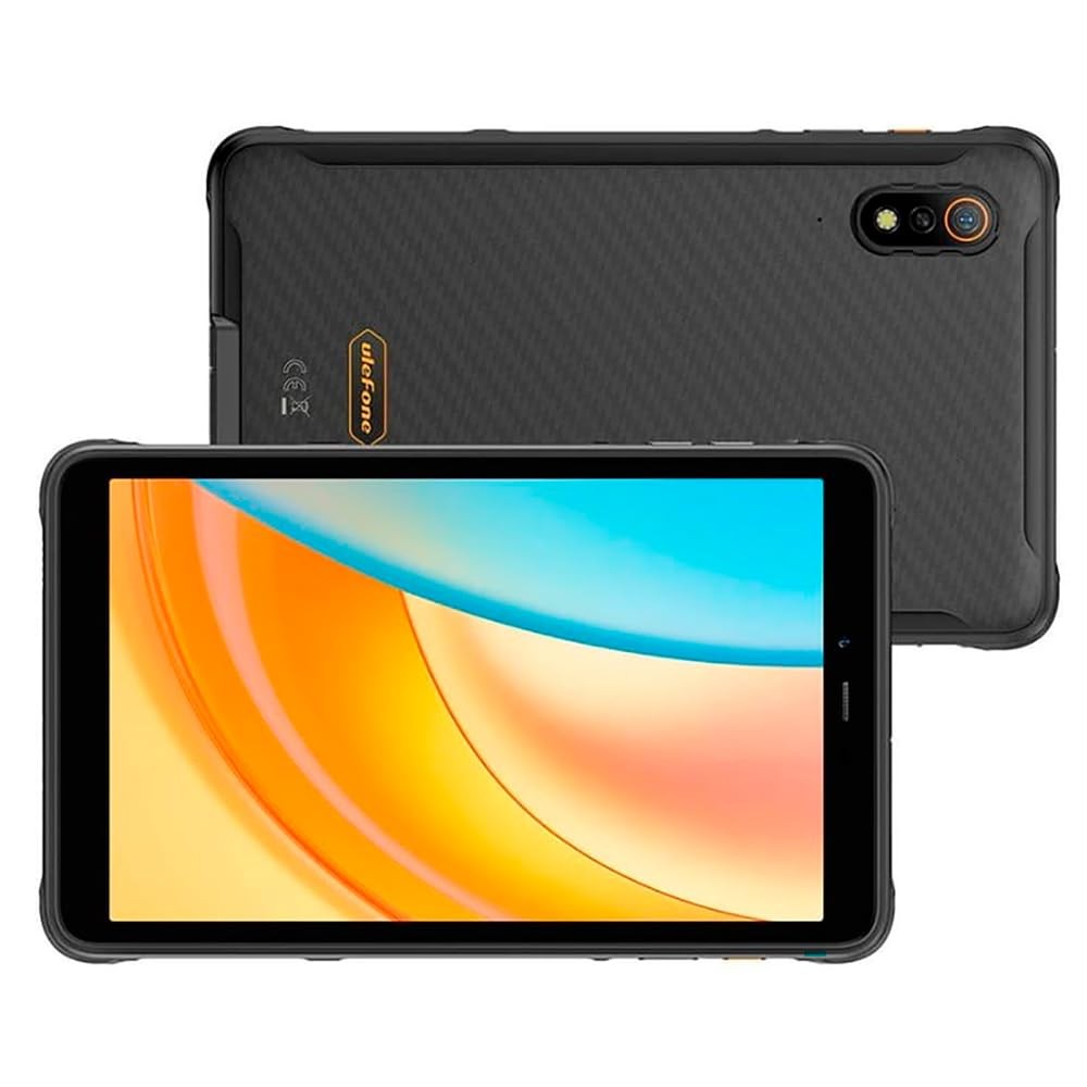 "'ULEFONE ARMOR PAD PRO 8+128GB NFC LTE 8"" BLACK'"