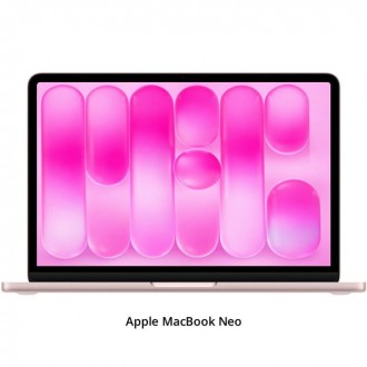 Apple MacBook Neo 13 A18 2026 QWERTY 8GB RAM 512GB - Blush