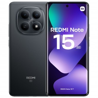 XIAOMI REDMI NOTE 15 6+128GB DS 5G BLACK