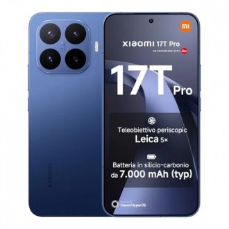 Xiaomi 17T Pro 5G Dual Sim 12GB RAM 256GB - Deep Blue