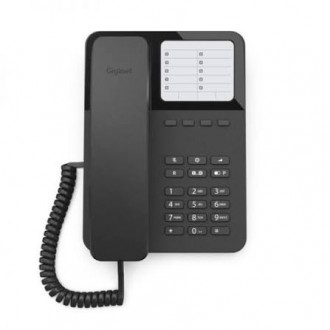 GIGASET WIRELESS PHONE ESSENTIAL 400 BLACK (S30852-H3009-D201)