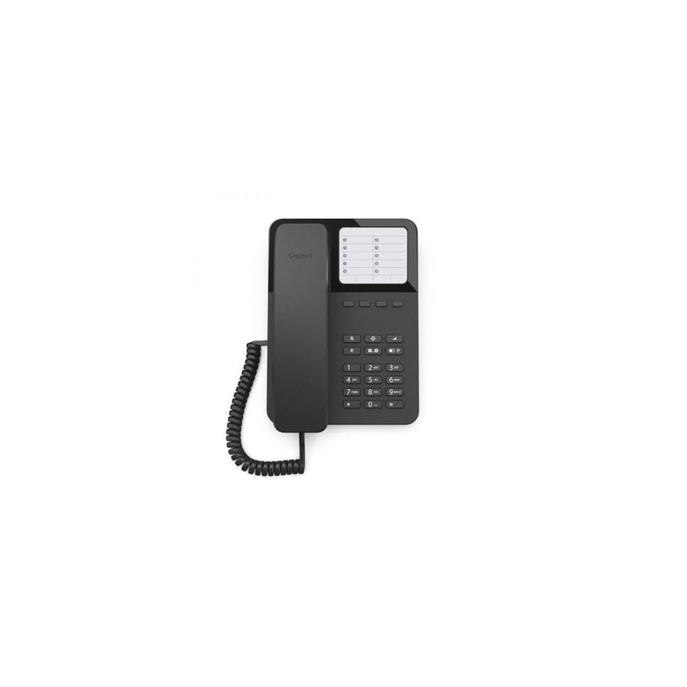 GIGASET WIRELESS PHONE ESSENTIAL 400 BLACK (S30852-H3009-D201)