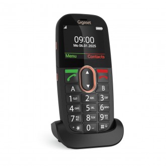 GIGASET WIRELESS PHONE GL695 BLACK (S30853-H1234-R101)