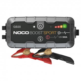 NOCO GB20 12V 500A BOOST JUMP STARTER
