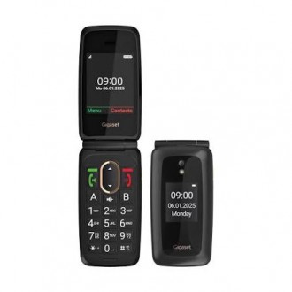 GIGASET GL795 SENIOR PHONE BLACK (S30853-H1235-R101)