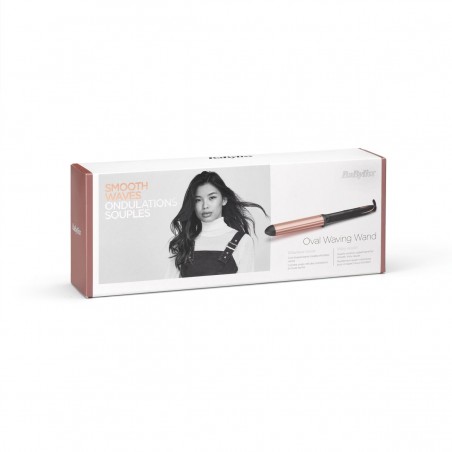 BABYLISS CURLER OVAL WAVE CURLER BLACK C457E