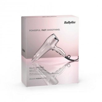 BABYLISS HAIR DRYER MAUVE LUSTRE 2300 D781E