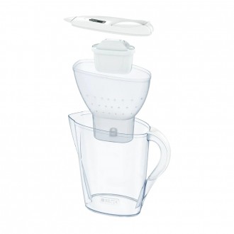 BRITA JUG MARELLA WHITE 2.4LTS + 2 FILTERS MAXTRA PRO